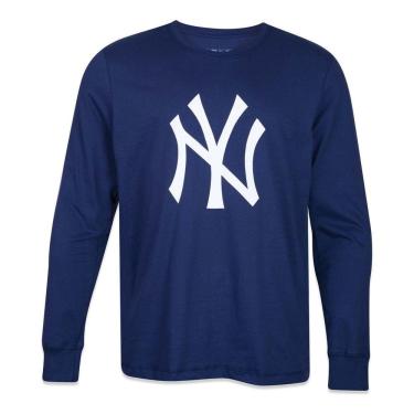Imagem de Camiseta New Era Manga Longa MLB New York Yankees Core