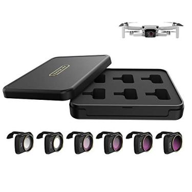 Imagem de Conjunto de filtros de lente compatível com DJI Mini 4K/Mini 2/Mavic Mini/Mini SE/Mini 2 SE acessórios, 6 peças, combo de filtros, filtros multirevestidos, lentes de câmera (CPL MCUV ND4 ND8 ND16