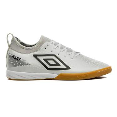 Imagem de Chuteira Futsal Umbro Adamant Club Branco/preto/prata U01fb078-218 44