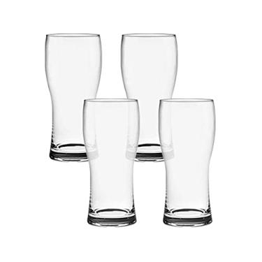 Imagem de Jogo de 4 copos para cerveja Prague em cristal ecológico 300ml A15cm