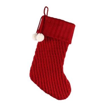 Imagem de BESTOYARD 1 Peça Meia De Natal Meias De Lareira Pendurada Meia Sacos De Deleite De Natal Suprimentos Para Festa De Natal Lembrancinhas De Natal Sacos Itens Decorativos De