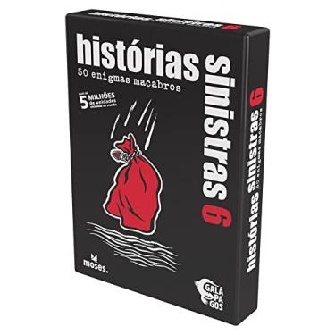 Imagem de Galápagos, Histórias Sinistras 6 (Black Stories 6), Jogo de Enigmas Cooperativo, 2+ jogadores, 30min