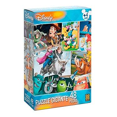 Imagem de Grow - Gigante Disney Quebra-Cabeça 48 Peças, 4+ Anos, Multicor, (Grow 9714)