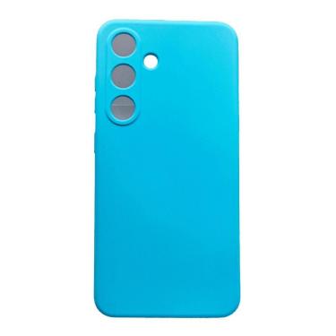 Imagem de Capa Capinha Compatível Com Samsung Galaxy s24 tela 6.2 Silicone Aveludada Premium