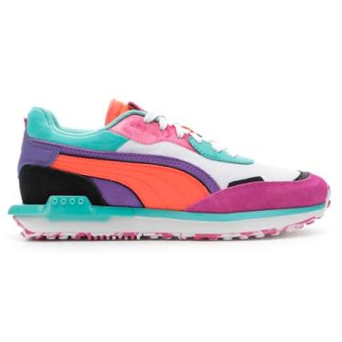 Imagem de PUMA City Rider Hypnotize Puma White/Nasturtium/Puma Black 7.5 B (M)