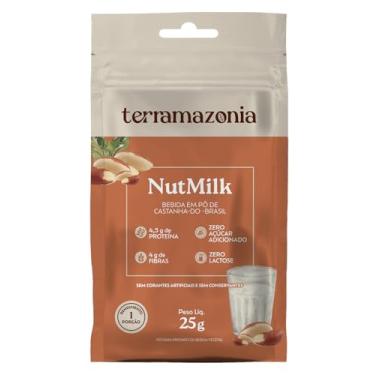 Imagem de Bebida Vegetal de Castanha do Pará em Pó NutMilk Sachê Terramazônia 25g