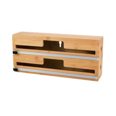 Imagem de Organizador De Rolos Para Gaveta/Parede Em Bambu Ecokitchen 33,5x15cm Mimo Style