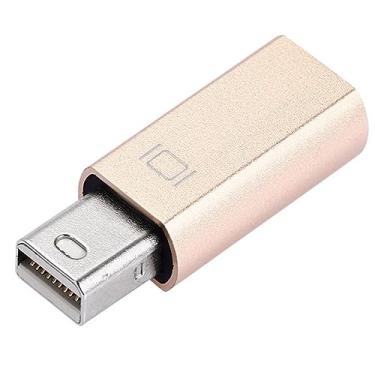 Imagem de chenyang CY Micro USB 2.0 macho para mini DisplayPort adaptador de exibição virtual Mini DP Displayport fictício plugue sem cabeça fantasma display emulador 2560x1600p @60Hz