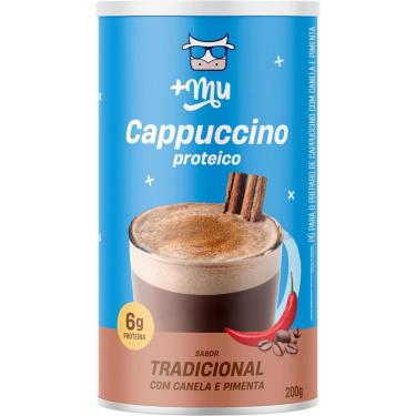 Imagem de Cappuccino Proteico de Whey Canela com Pimenta 200g - +mu-Unissex