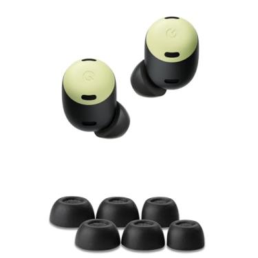 Imagem de Comply Pontas auriculares de substituição de espuma viscoelástica projetadas para Google Pixel Buds Pro (1ª geração) | Melhor conforto, ajuste seguro, isolamento de ruído superior | preto, grande (3