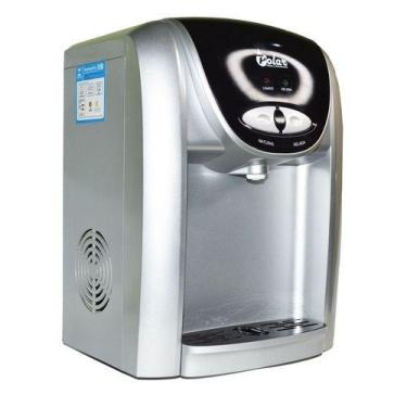 Imagem de FILTRO Purificador Água BEBEDOURO Gelada NATURAL Prata 220V - POLAR