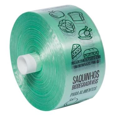 Imagem de Bobina Biodegradável Para Alimentos 29X39Cm Fundo Estrela - Atualiza