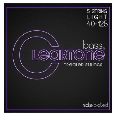 Imagem de Encordoamento Baixo 5 Cordas Cleartone Bass Light 45-125