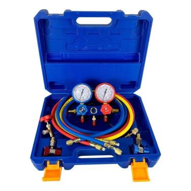 Imagem de Manifold Analógico Gás R32, R134, R404, R410 – Hiatsu Produto Premium Exclusivo único