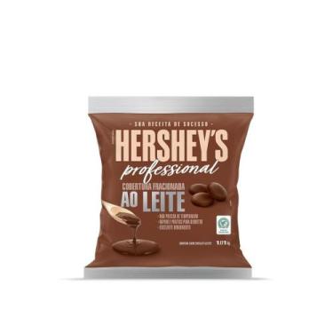 Imagem de Cobertura Fracionada Sabor Ao Leite (Formato Moeda) 1,01Kg - Hershey's