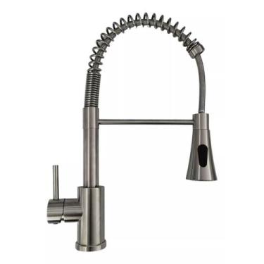 Imagem de Torneira Monocomando Gourmet Aço inox Escovado Cozinha Area Gourmet 50