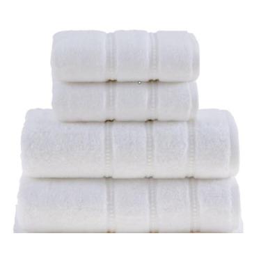 Imagem de Jogo Toalha Banho e Rosto 4 Pçs Baby Skin Buddemeyer Luxus, Branca 101