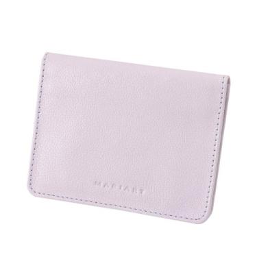 Imagem de Carteira Couro Legítimo Feminina Cartão Rg Cnh Mariart 649