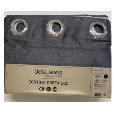 Imagem de Cortina Corta Luz 4,20 X 2,50 Tecido Blend Bella Janela