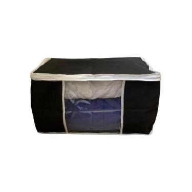 Imagem de Kit 5 Porta Tudo 60x45x30 Guarda Roupa Edredom Cobertor - Guarde Bem, 