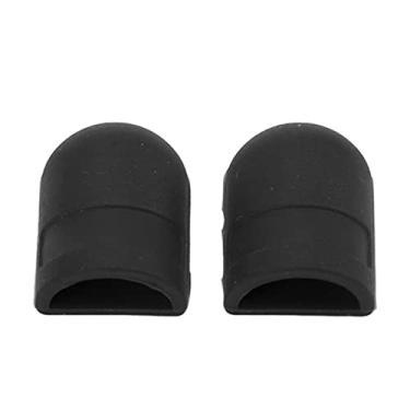 Imagem de Luvas Protetoras da Mudança da Mão da Bicicleta, Capa da Alavanca do Shifter do Freio da Bicicleta do Silicone Anti para Bicicletas de Estrada (Preto)