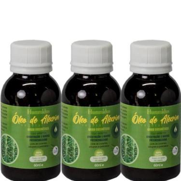 Imagem de kit 03 Óleo de Alecrim Hummidus 60ml
