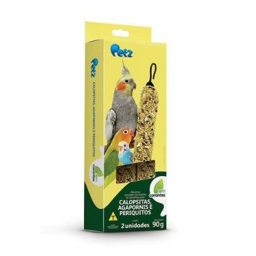 Imagem de Bastão de Sementes Petz sem Corante para Calopsitas, Agapornis e Periq