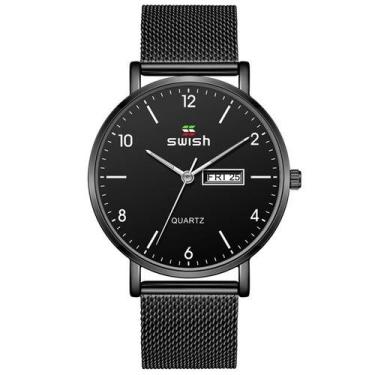 Imagem de Relógio Masculino SWISH Minimalista Analógico  - ElaShopp