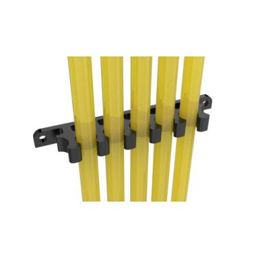 Imagem de Kit Pente Organizador Mangueira 3/8 Chopp Co2 Fixar Parede - PEKO, 3D-