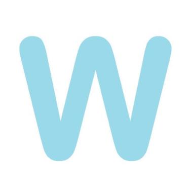 Imagem de Letras em EVA Alfabeto Azul Claro - 14cm - Extra Festas, W