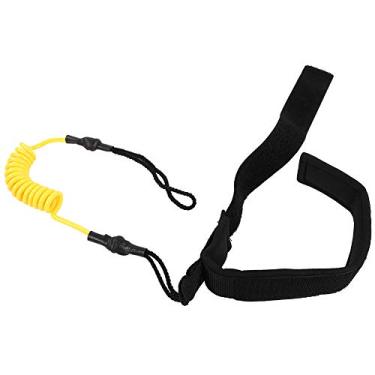 Imagem de Stand Up Paddle Board Coiled Sp Leg Foot Rope Surfing Le para Prancha de Surf Lembre-se de que Nosso pé Le é para e. Surf Le Prancha Le Board Prancha Enrolada Le Foot Leash