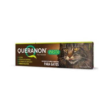 Imagem de Queranon Pasta 70g Gatos Pele e Pelagem - avert