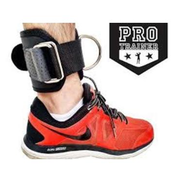 Imagem de Tornozeleira tiras autocolantes 1 par Academia Puxador Perna Pro Train