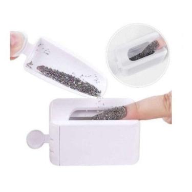 Imagem de Bandeja Para Armazenamento De Brilho De Unha  Manicure - oem