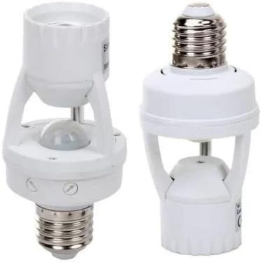 Imagem de Soquete com Sensor D Presença para Lâmpada Led Movimento360º - BC BORA