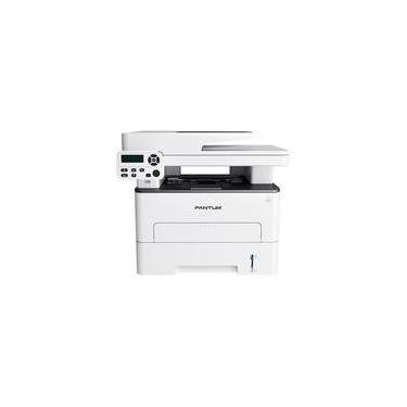 Imagem de Multifuncional Laser Pantum Mono 33PPM, Duplex, Wi-Fi, ADF, LCD, 110V, Branco - M7105DW