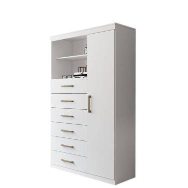 Imagem de Multi-Cômoda Marabá 1.6 com Porta e 6 Gavetas - Santos Andirá
