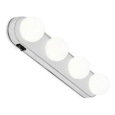 Imagem de Luz De Espelho Camarim Led 4 Lampadas Portátil Maquiagem - Nao Informa