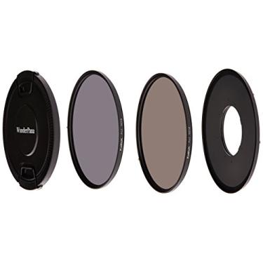 Imagem de Kit WonderPana Classic 145 mm ND16 e ND32 compatível com lente olho de peixe Tokina 10-17 mm f/3.5-4.5 at-X 107 DX AF