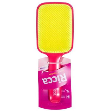 Imagem de Ricca - Flex Raquete Pink - Escova de Cabelo