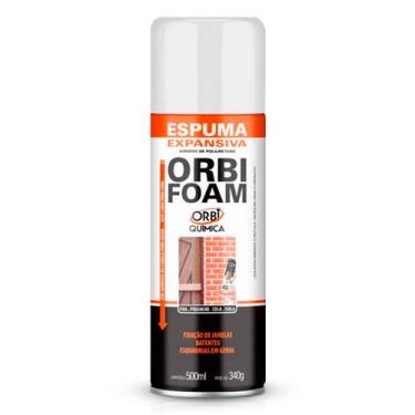 Imagem de Espuma expansiva 500ml/340g orbifoam - ORBIQUIMICA