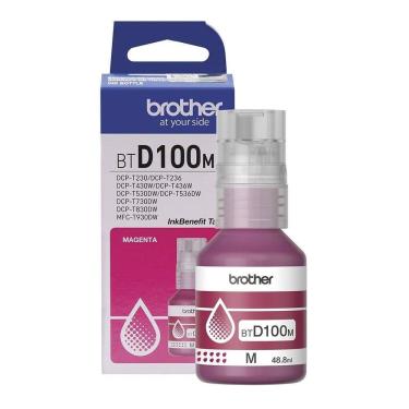 Imagem de Refil de Tinta Brother BTD100M | Magenta, DCPT230|DCPT430W|DCPT436W|DCPT536W|DCPT730DW|DCPT830D