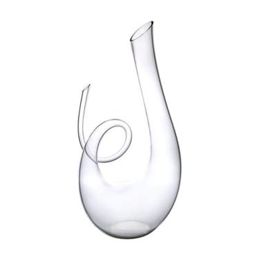 Imagem de Decanter Cristal Hand Made  Cristal Ecológico  1,1L A36,5cm - Fracalan