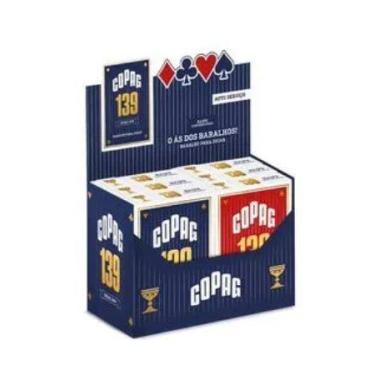 Imagem de Baralho Copag 139 Naipe Tradicional Display c/6