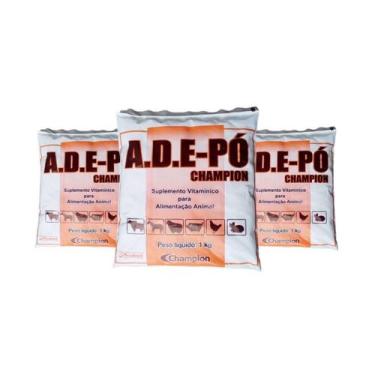 Imagem de Kit 30 Unidades - Ade Em Pó Suplemento Champion 1Kg