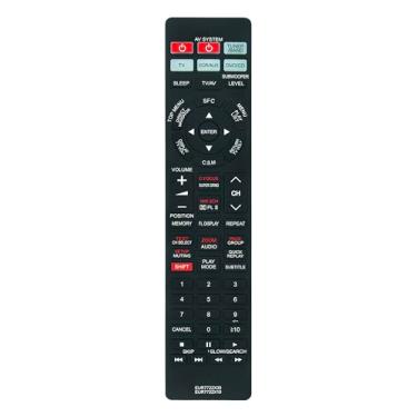 Imagem de Controle remoto de substituição EUR7722X10 EUR7722X30 adequado para sistema de som Panasonic DVD Home Theater SC-HT878 SC-HT520 SC-HT870 SA-HT878 SA-HT870 SA-HT520 SB-FS878 SB-PF921 SB-FS520 SB-PC878