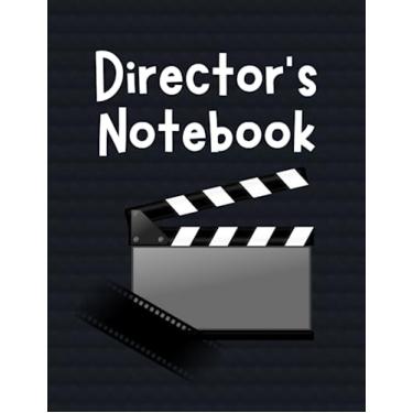 Imagem de Director's Notebook: Storyboard Notebook for Directors, Animators, or Storytellers | Draw Out Your Vision of Your Movie, Comic Book, or Storyline - Dark Gray Cover Design
