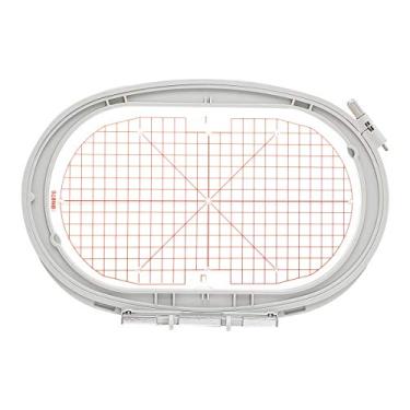 Imagem de Sew Tech Bastidor Oval Grande para Bernina Artista 730 770 Qe Aurora 430 440 830 780 Qe 180 880 Plus 630 Etc., Bastidor para Máquinas de Costura e Bordado