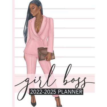Imagem de Girl Boss 2022-2025 Planner: A Four Year Monthly Calendar, Planner, Organizer for Black Women | January 2022 - December 2025 | 48 Months