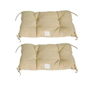 Imagem de SHENGOCASE Pacote com 2, 8 cm de espessura, macia, almofada para amassar gatos, cama com laços para casa de cachorro, prateleira de poleiro, almofada acolchoada para gaiola de gato e canil